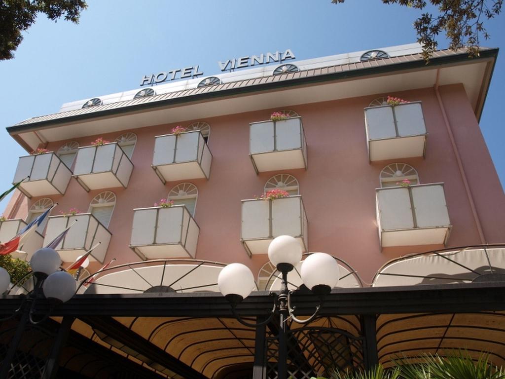 Hotel Vienna Ostenda E Ristorante Il Danubio Rimini Eksteriør bilde